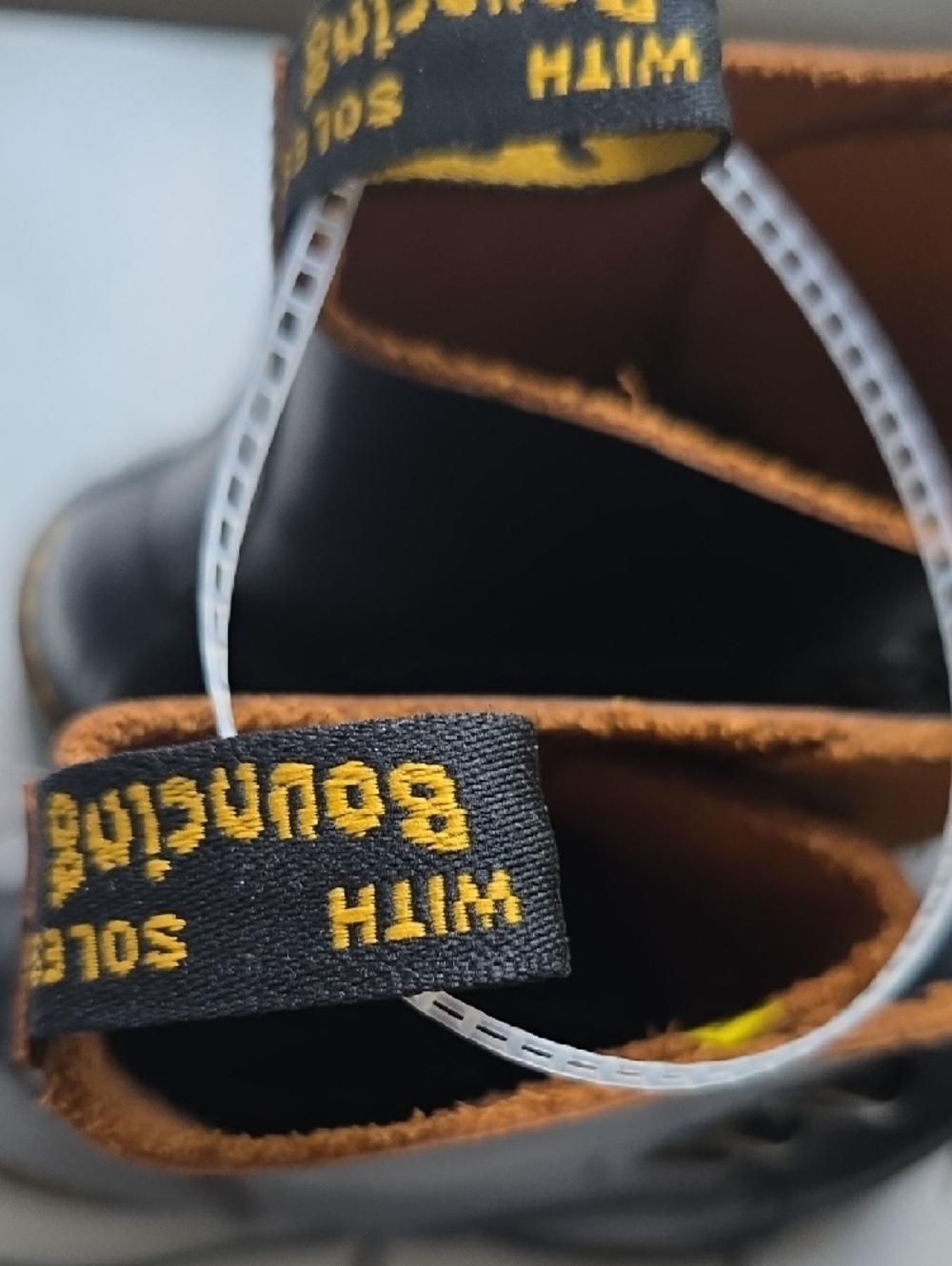 Dr. Martens Black Lace-Up Lug Sole Ankle Boots - Picture 2 of 9